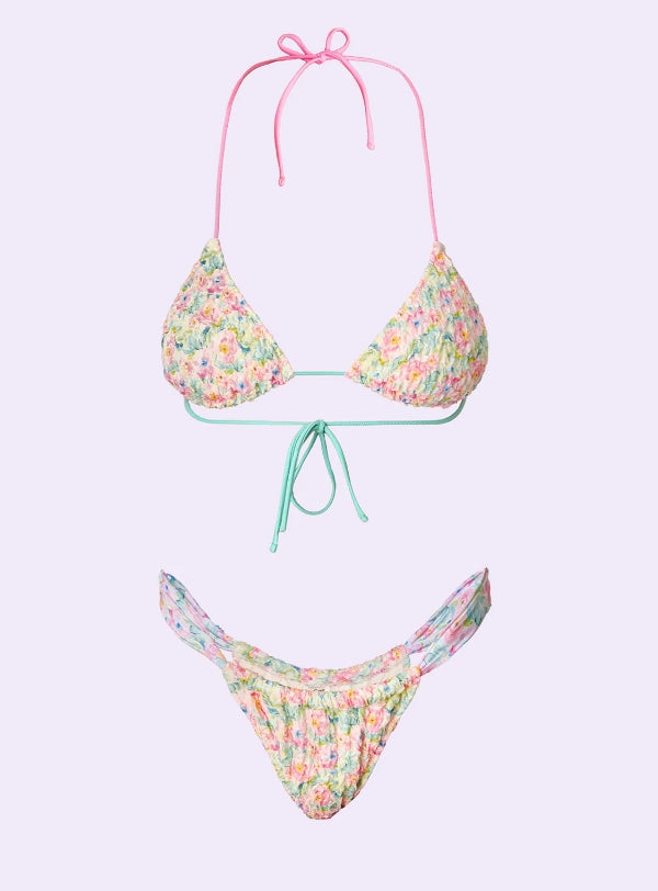 BIKINI F**K Crazy Triangolo con Slip Brasiliano Fisso FC26-SW0100 X01